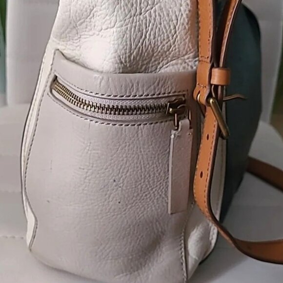 Fossil Emerson Leather Bag Purse - Picture 3 of 7
